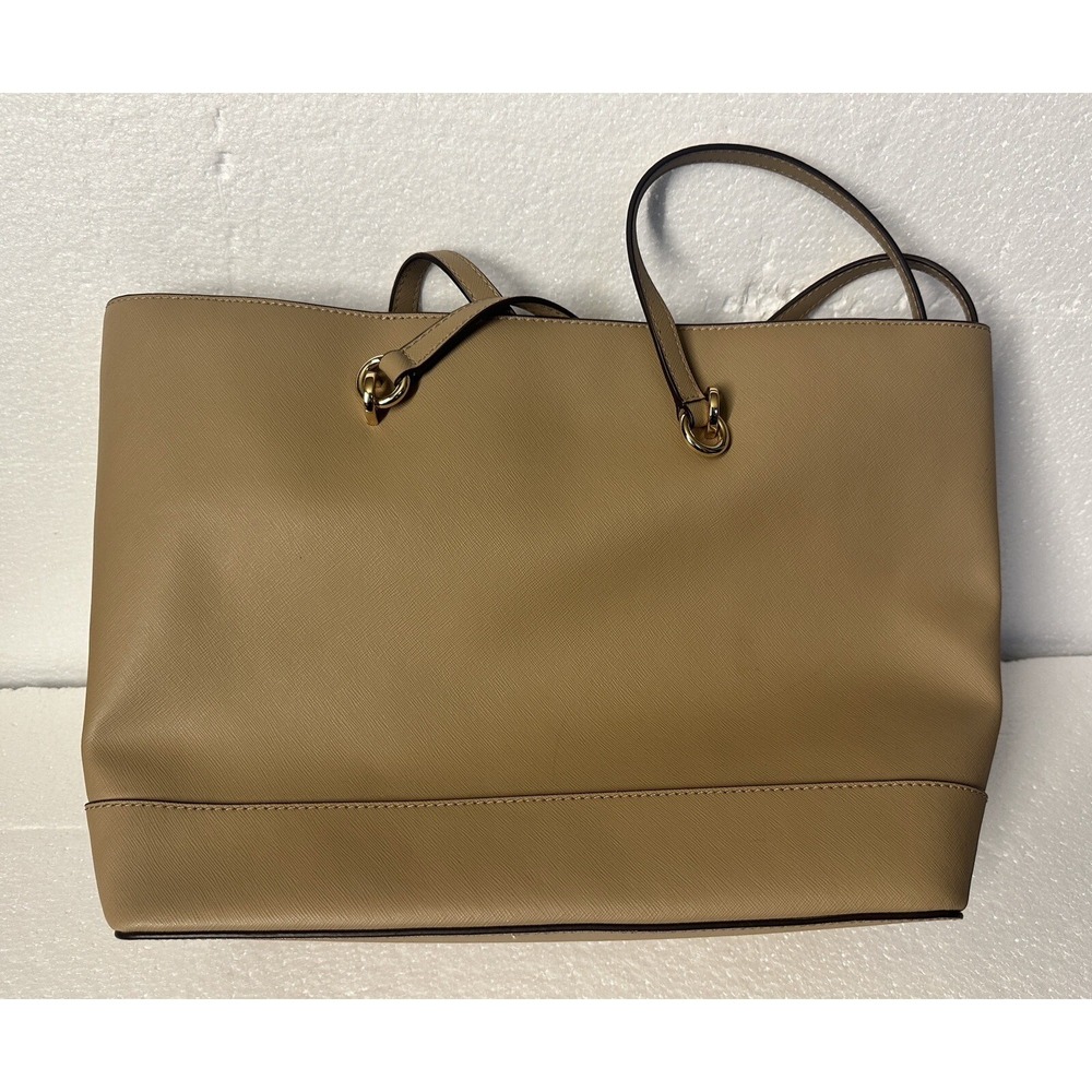 MICHAEL‎ KORS Jet Set Md Chain Swag Tote-Camel Bag - Picture 2 of 6